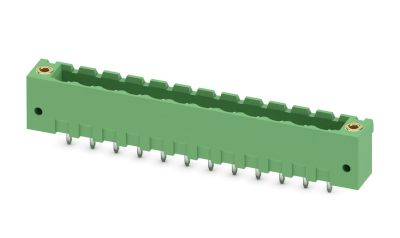 Kretskortskontakt rak 12-polig R-5,08