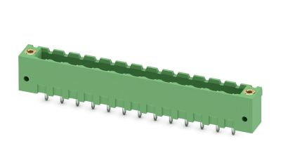 Kretskortskontakt rak 13-polig R-5,08