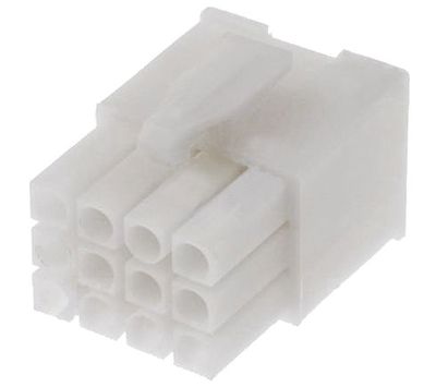 Mini-universal MATE-N-LOK-serie 12-polig hylsram