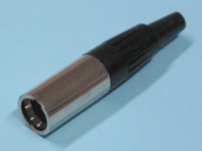 Mini-XLR-kontakt 3-polig hane