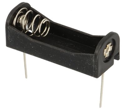 Batterihållare för kretskort 1xN/R1