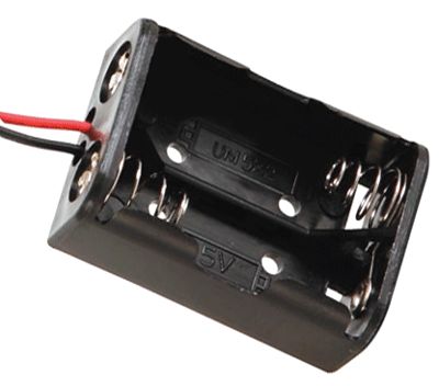 Batterihållare med ledningar 2xN/R1 *