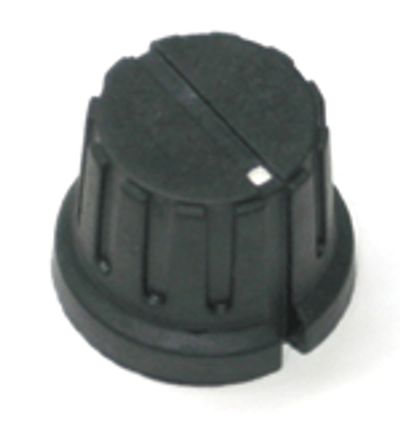 Svart bakelitapparatknopp 6,35 mm/20,7 mm Svart bakelitapparatknopp 6,35 mm/20,7 mm