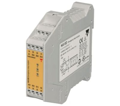Säkerhetsrelä för DIN-skena 230Vac (NA13D230CG)