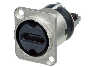 HDMI-genomföringskontakt grå