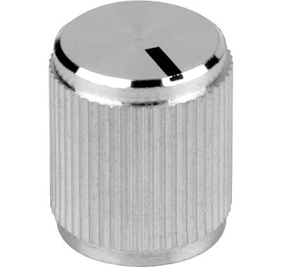 Apparatknopp aluminium 4mm/8mm (504.411) Apparatknopp aluminium 4mm/8mm (504.411)