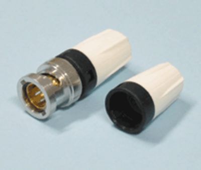 Böjningsskydd för NBNC-kontakter RG59U vit