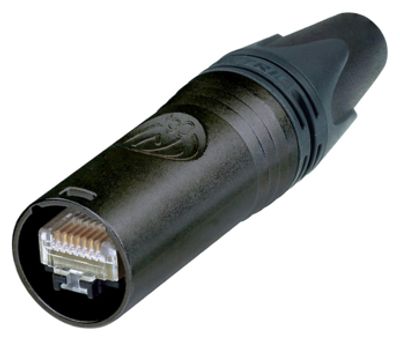 Modulär kontakt Cat6a 8/8-polig (RJ45) med etherCON-anslutning