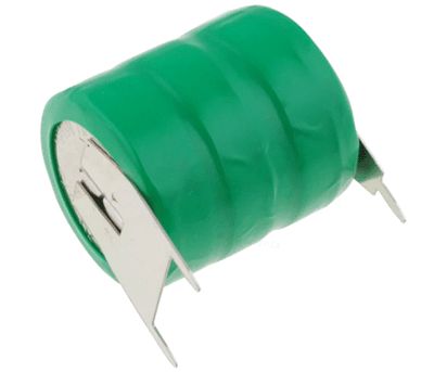 NiMh-batteri för kretskort (1+2) 3,6V 80mAh