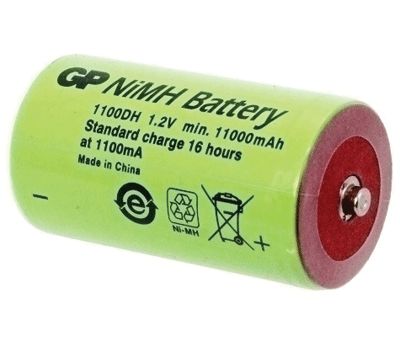 NiMh-batteri 1,2V 11Ah D/R20