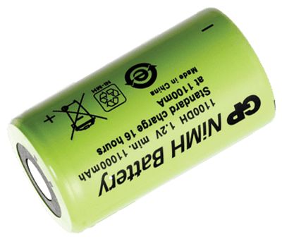 NiMh-batteri 1,2V 11Ah D/R20