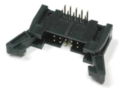 10-polig han-kontakt med låsning för kretskort