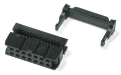 Bandkabelkontakt 14-polig hona