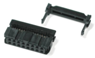 Bandkabelkontakt 16-polig hona