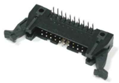 20-polig han-kontakt med låsning för kretskort