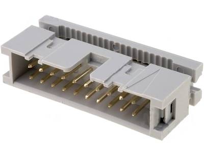 Bandkabelkontakt 20-polig hane