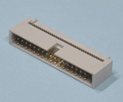 Bandkabelkontakt 34-polig hane