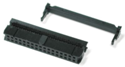 Bandkabelkontakt 34-polig hona