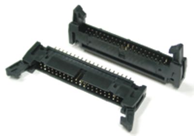 40-polig rak han kontakt med låsning för kretskort