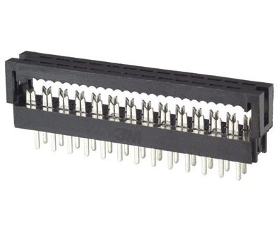 Bandkabelkontakt för kretskort 26-polig.