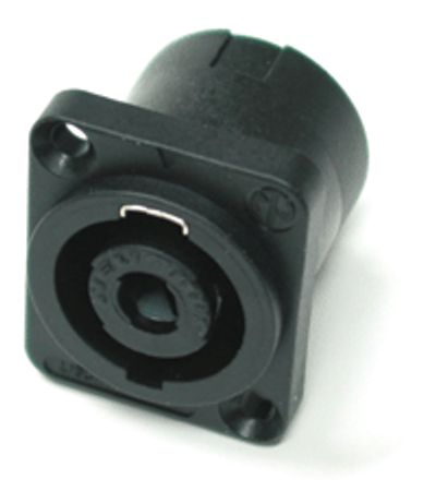 Speakon-högtalarkontakt, 4-polig.