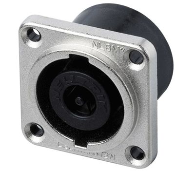 Speakon-högtalarhusskontakt 8-polig