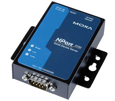 LAN-RS232/RS422/RS485-server 12-48Vdc