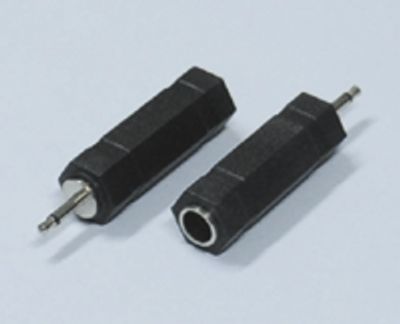Adapterkontakt 2,5 mm monoplugg / 6,3 mm monojack *