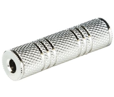 Adapterkontakt 3,5 mm stereojack / 3,5 mm stereojack