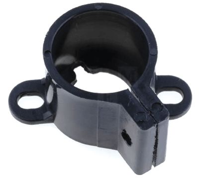 Fästhalsband för kondensatorer ytfäste plast 25 mm