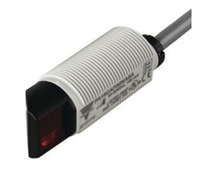 Optisk sensor (spegelreflektion 90°) med kabel M18 PNP 10-30Vdc 5m (PA18CRR50PASA)