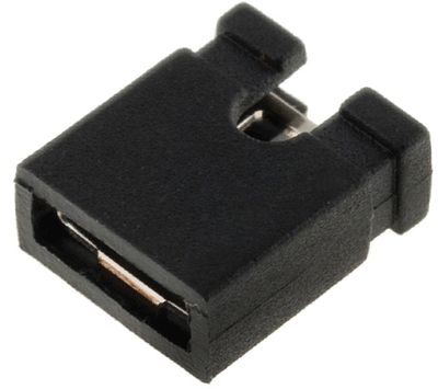 Kortslutningsbit 2,54 mm svart Kortslutningsbit 2,54 mm svart