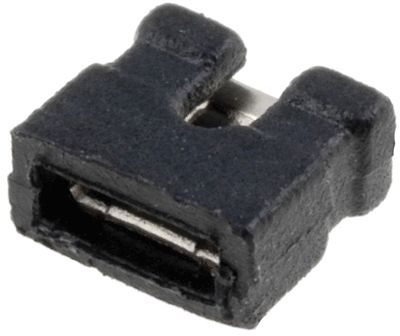 Kortslutningsbit 2mm svart