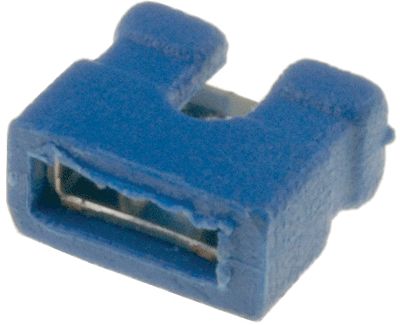 Kortslutningsbit 2mm blå