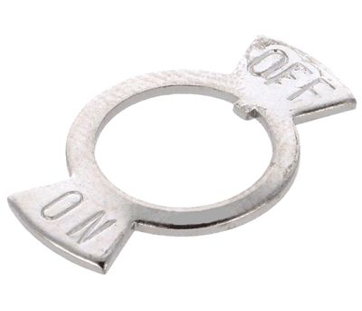 Kilpi ON-OFF för 12 mm spakbrytare