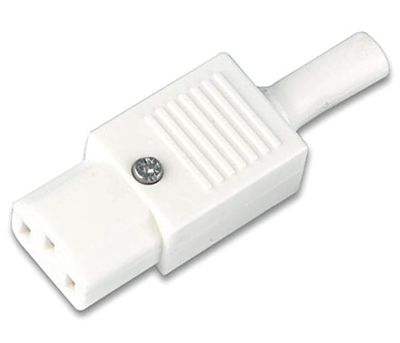 Rakutkontakt C13 rak hona rak vit