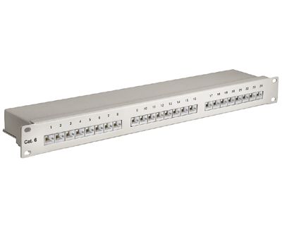 Kopplingspanel Cat6 24-port STP