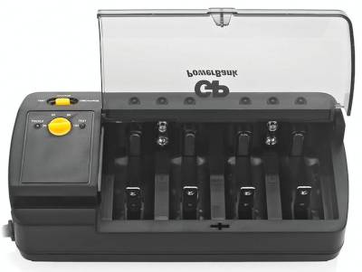 Automatisk laddare för NiMh-batterier 1-4xAA/AAA/C/D/1x9V Automatisk laddare för NiMh-batterier 1-4xAA/AAA/C/D/1x9V