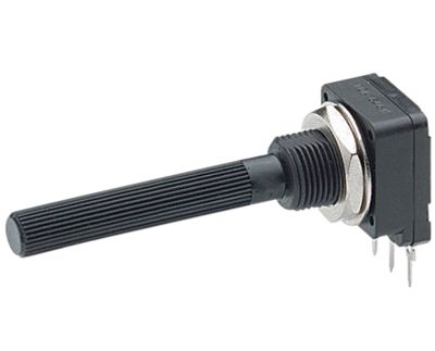 Kolpotentiometer krets. 6mm mono, 100kohm linjär