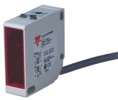 Optisk sensor reläutgång 12-240Vdc/24-240Vac 2m målreflektion (PC50CND20RP)