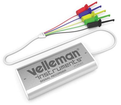 4-kanalig spänningslogger med USB-anslutning