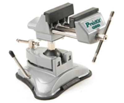 Skruvtving med sugkoppfäste