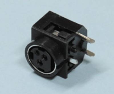 Power-DIN-chassikontakt för kretskort 3-polig hona