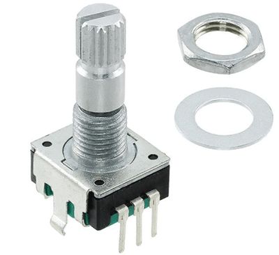 Pulssensor med strömbrytare 2-kanalig 24 pulser/varv