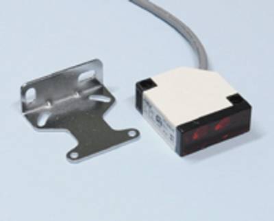 Optisk sensor med reläutgång 24-240Vac/dc 2m målreflektion