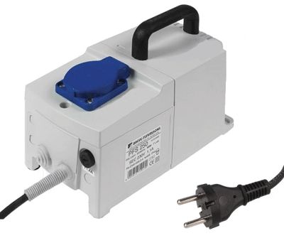 Innesluten skyddsisolertransformator 230Vac/230Vac 630VA