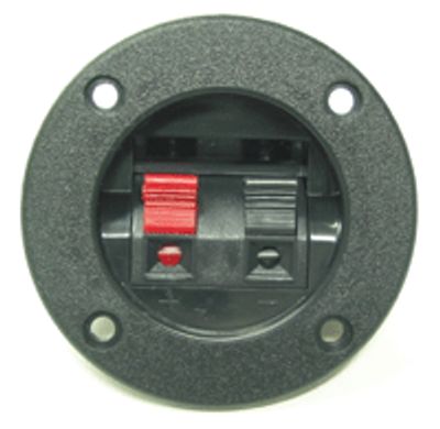 Högtalar-snabbkontakt, infällbar, 2-delad