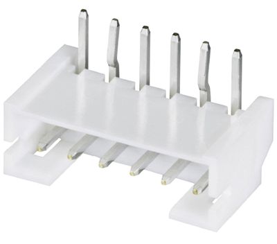 Ramanslutning för kretskort vinkel PH-serie 6-polig (S6B-PH-K-S)