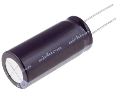 Elektrolytkondensator low-ESR stående modell 1800uF 35V R-7,5 (UPW1V182MHD6)