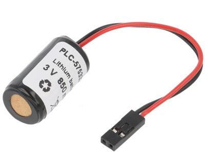 Litiumbatteri med kabel/kontakt 3V 850mAh 1/2AA (Siemens 575332TA)